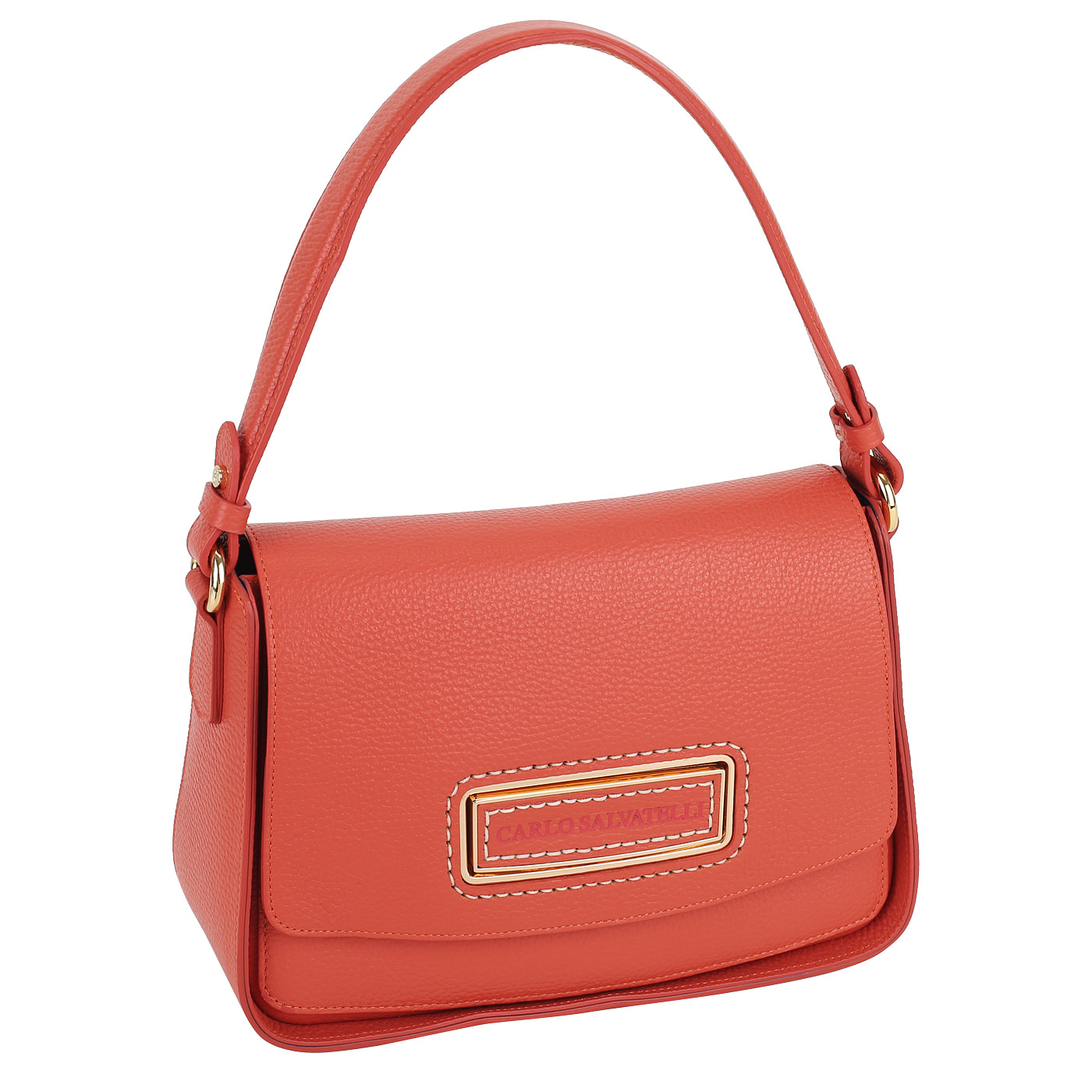 Кожаная сумка Carlo Salvatelli Petra gemma