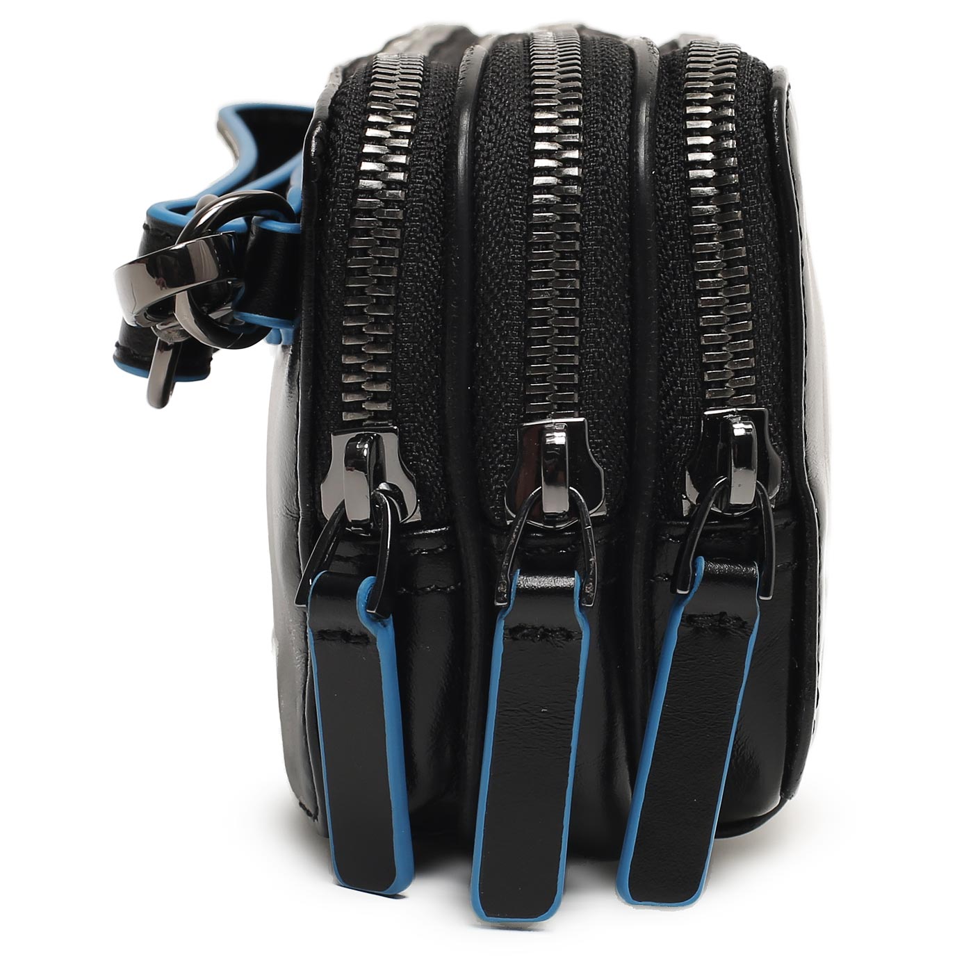 Кожаная визитка Piquadro Blue square