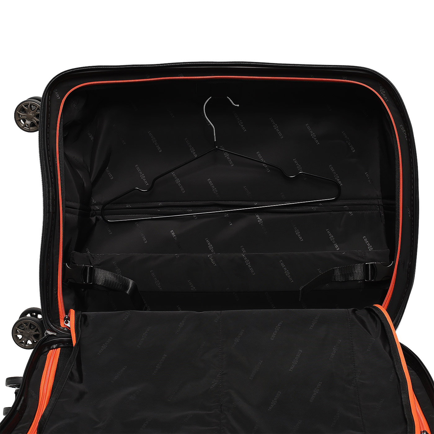 Чемодан с амортизированными колесами Eberhart Spectrum