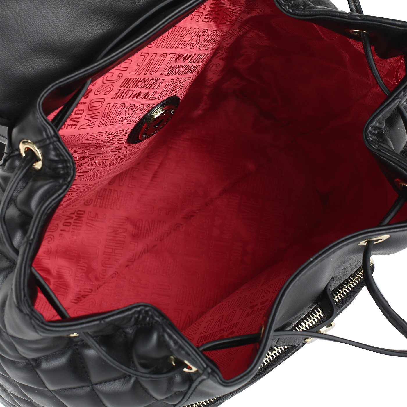 Стеганый рюкзак со шнурком Love Moschino Super Quilted
