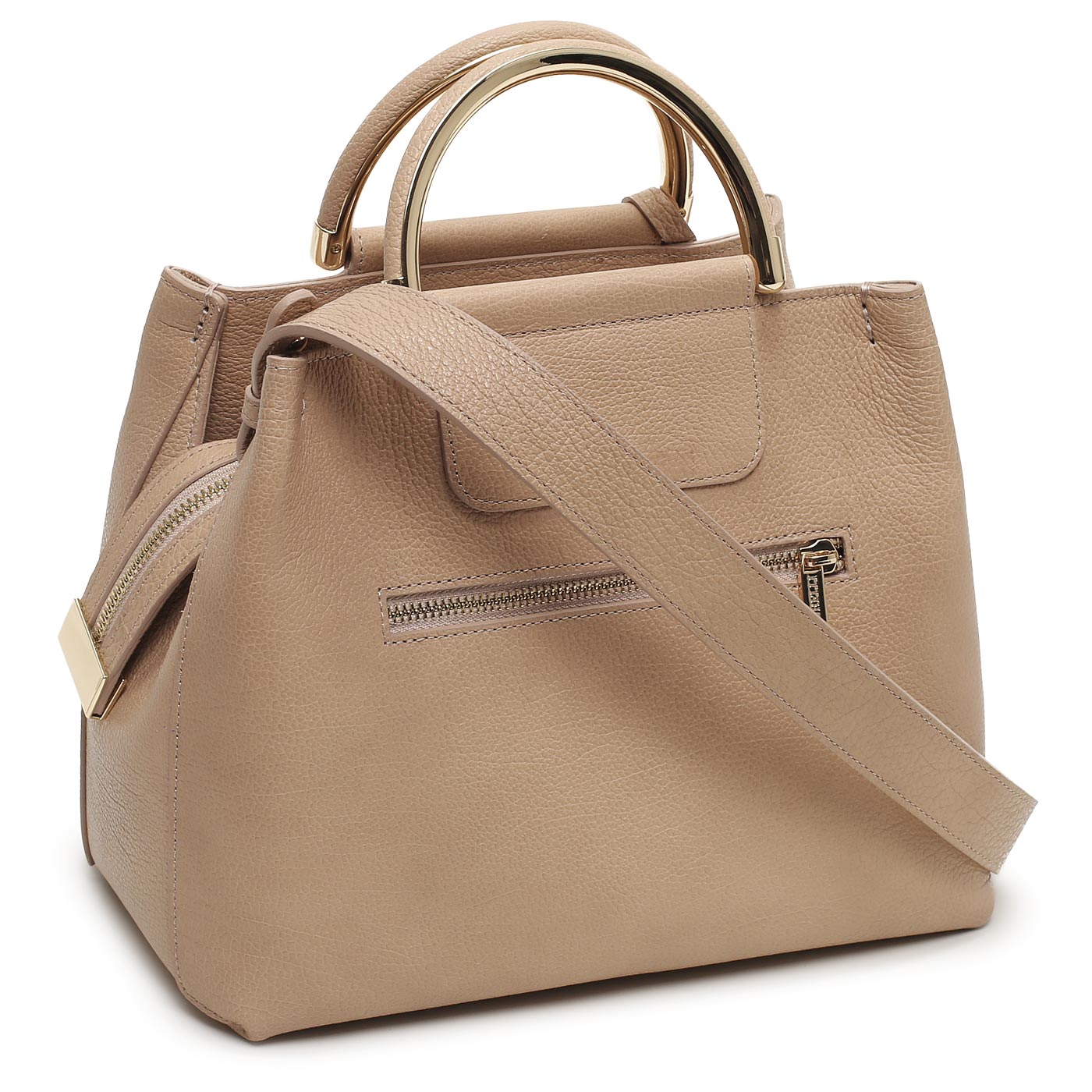 Кожаная сумка Aurelli Soft