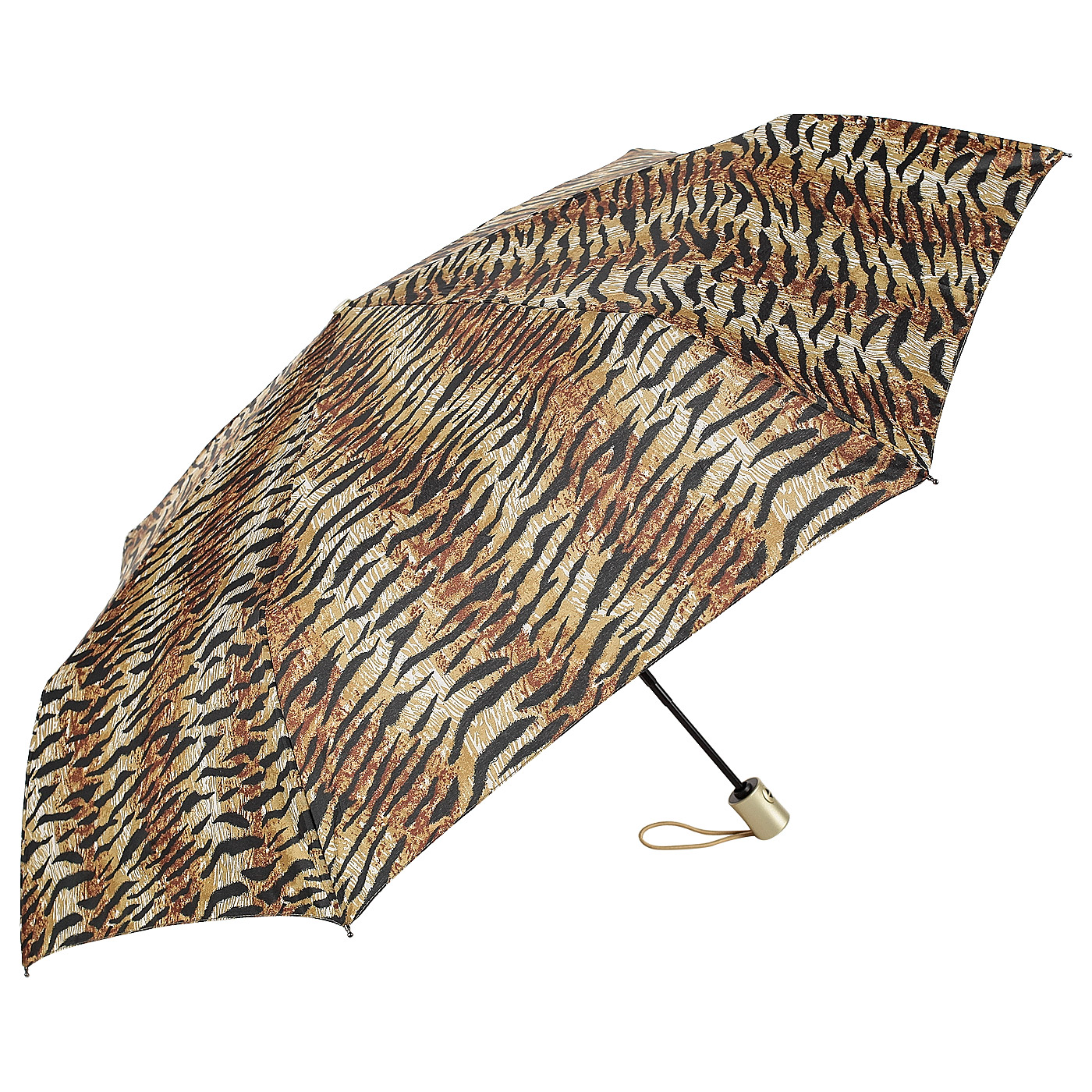 Raindrops Автоматический зонт с тигровым принтом