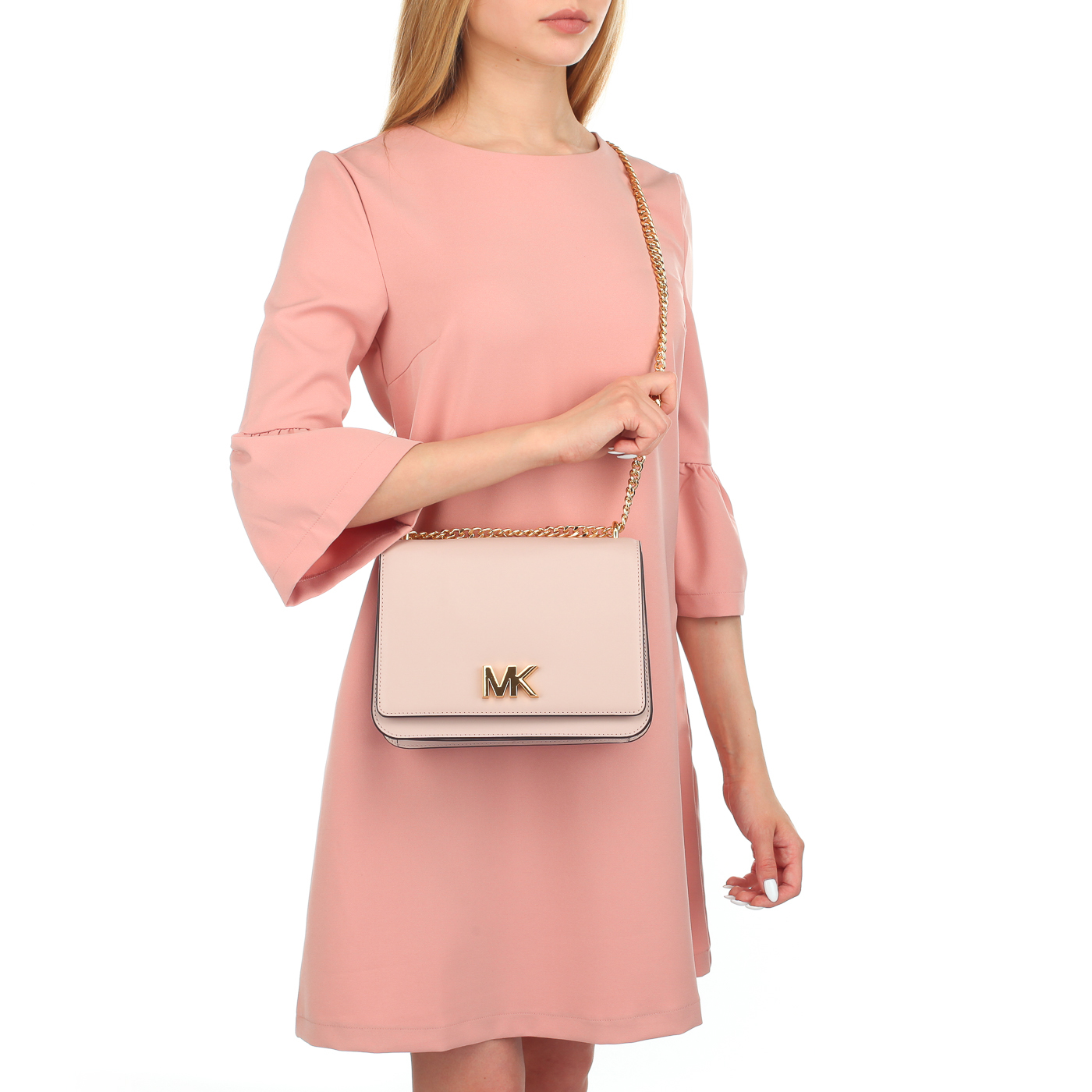Женская сумочка с откидным клапаном Michael Kors Mott