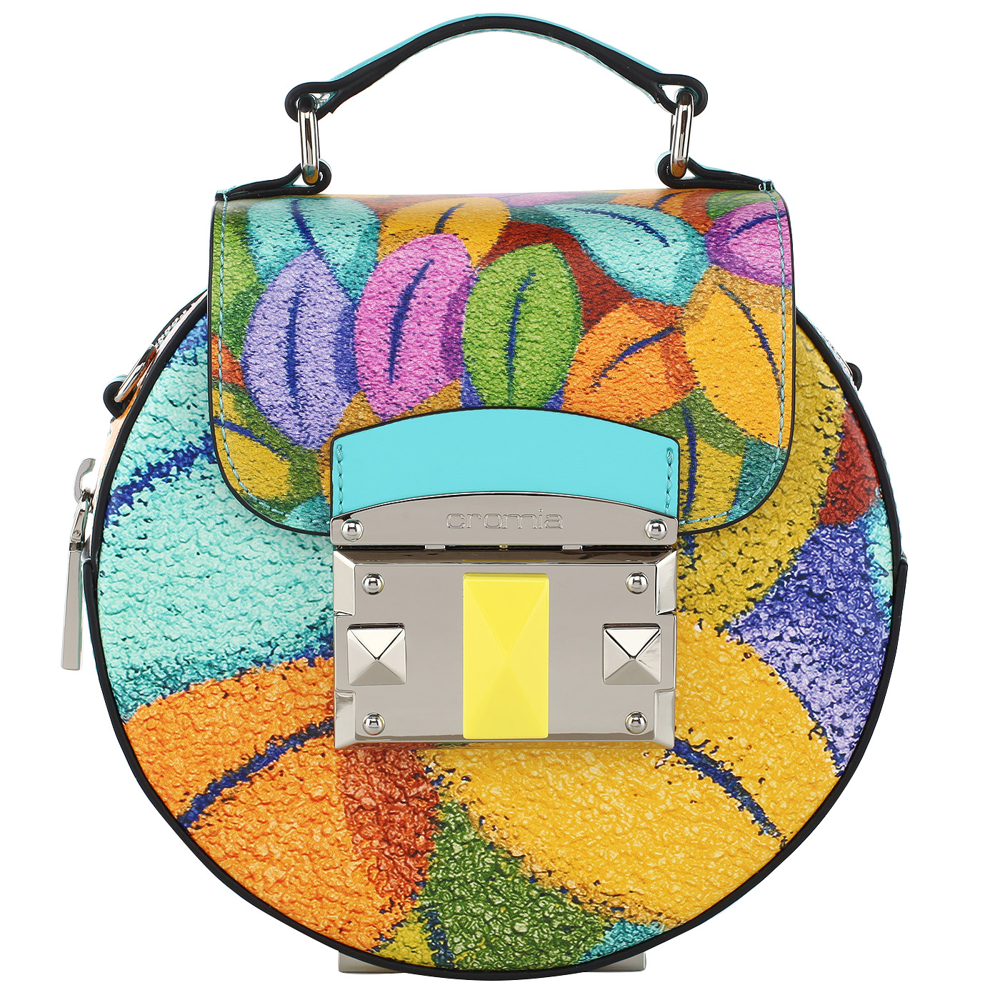 Cromia Круглая сумочка с принтом