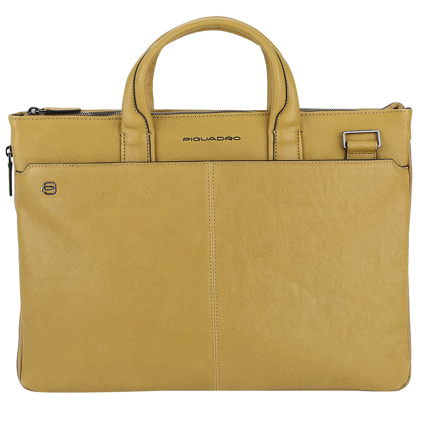 Piquadro Желтая деловая сумка