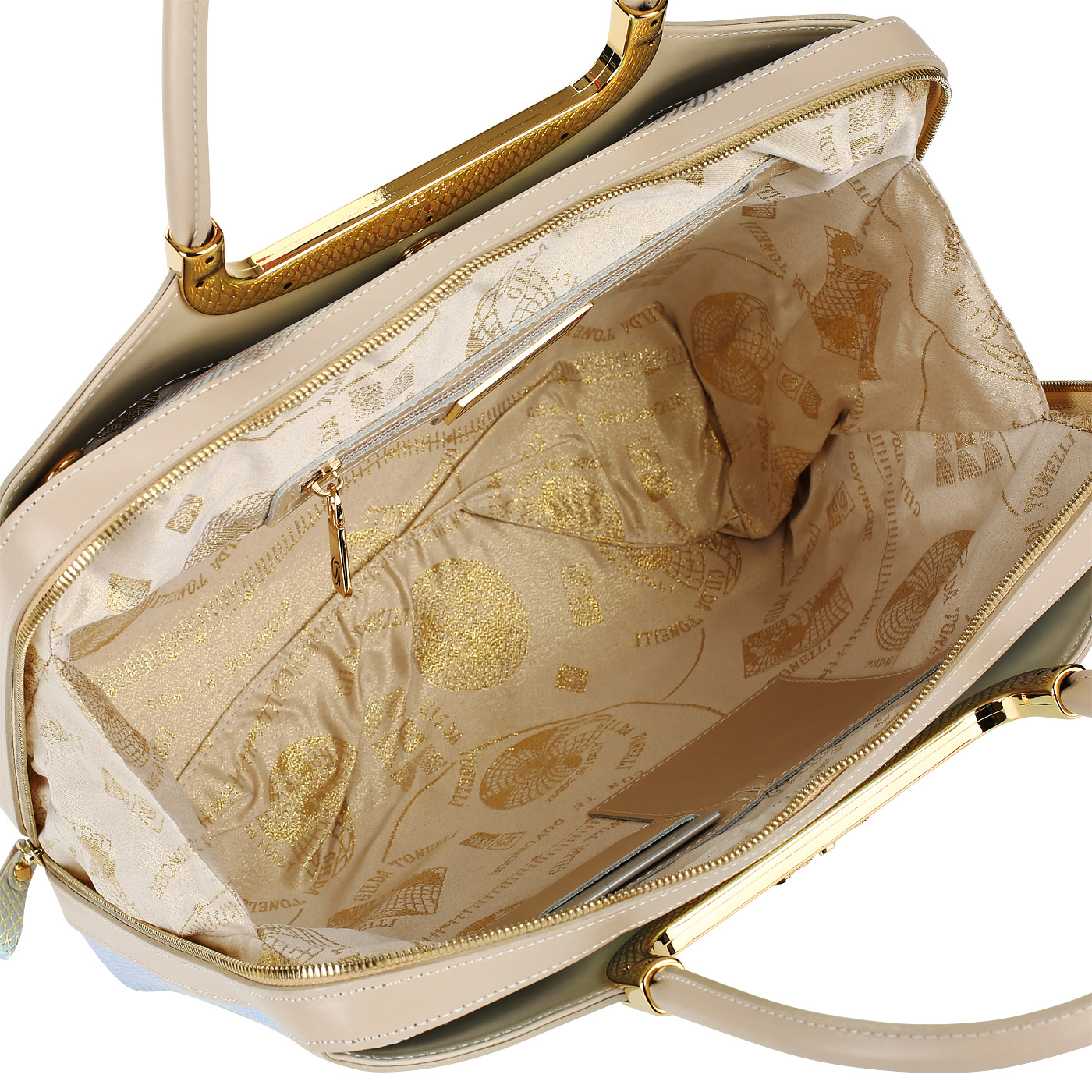 Женская вместительная сумка из натуральной кожи Gilda Tonelli Judy Lasa
