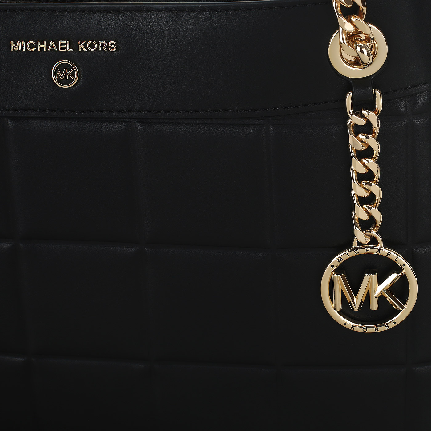 Кожаная сумка с ручками-цепочками Michael Kors Susan