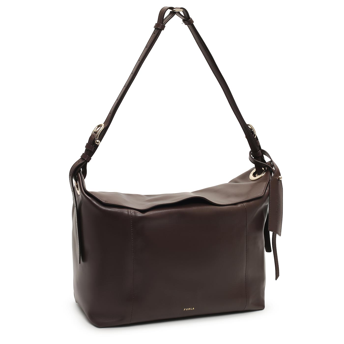 Кожаная сумка Furla Ginevra