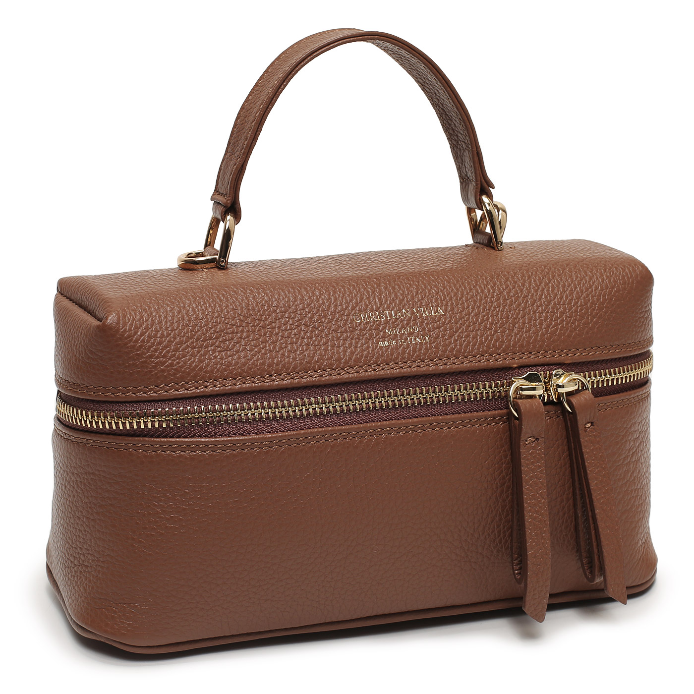 Кожаная сумка Christian Villa Peggy