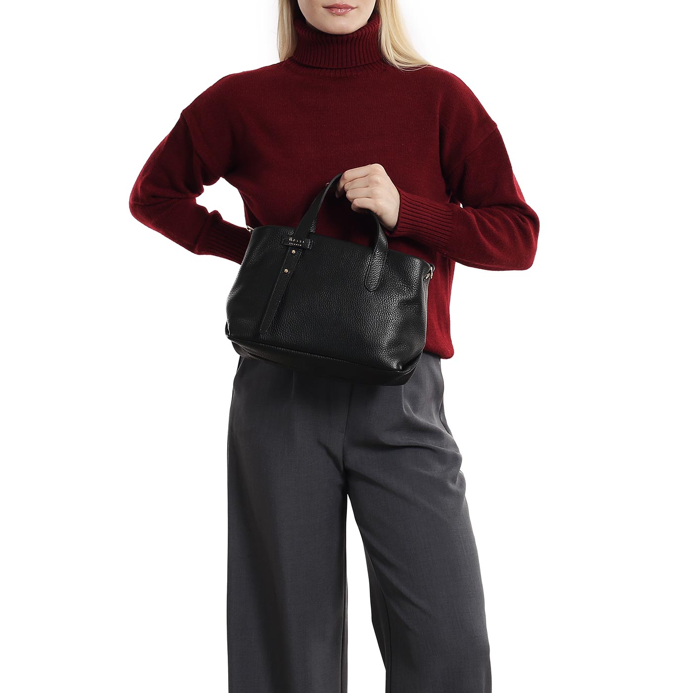 Кожаная сумка Bruno Rossi Dollaro