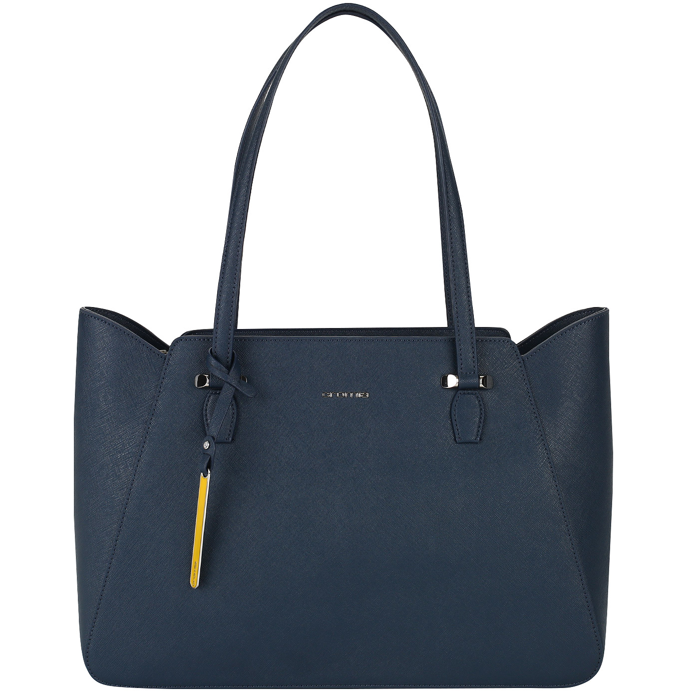 Cromia Сафьяновая женская сумка с тремя внутренними карманами