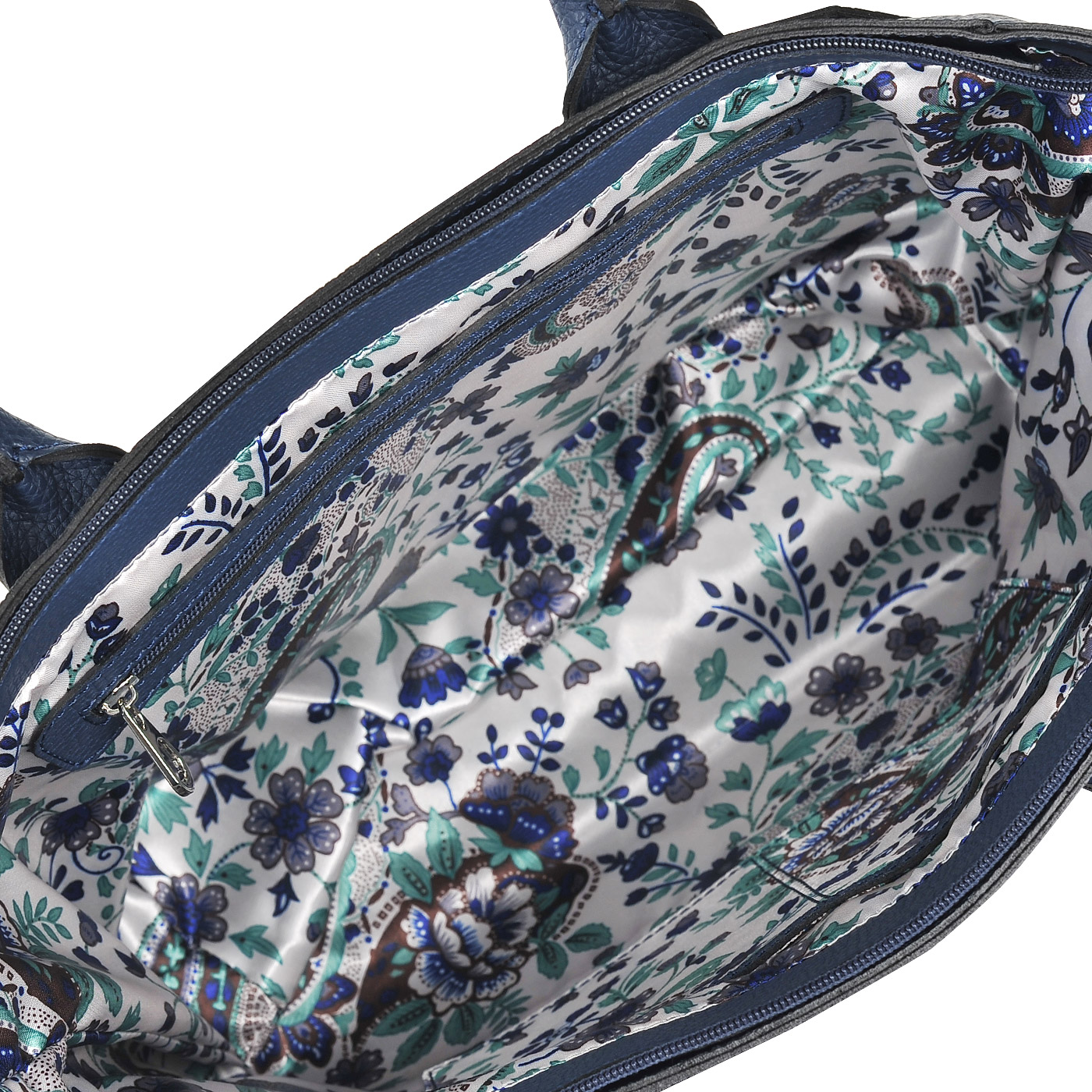 Вместительная сумка синего цвета Chatte 