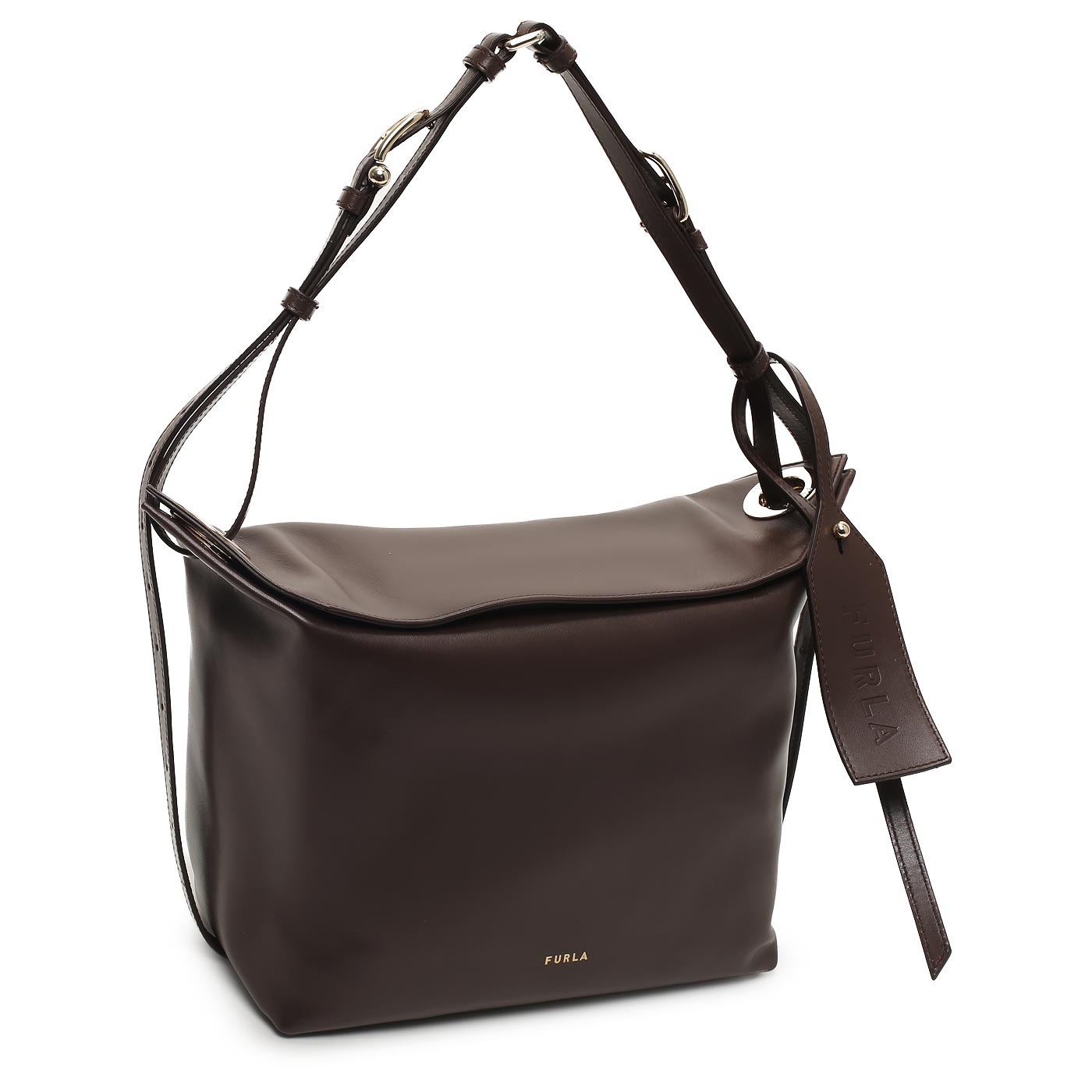 Кожаная сумка Furla Ginevra