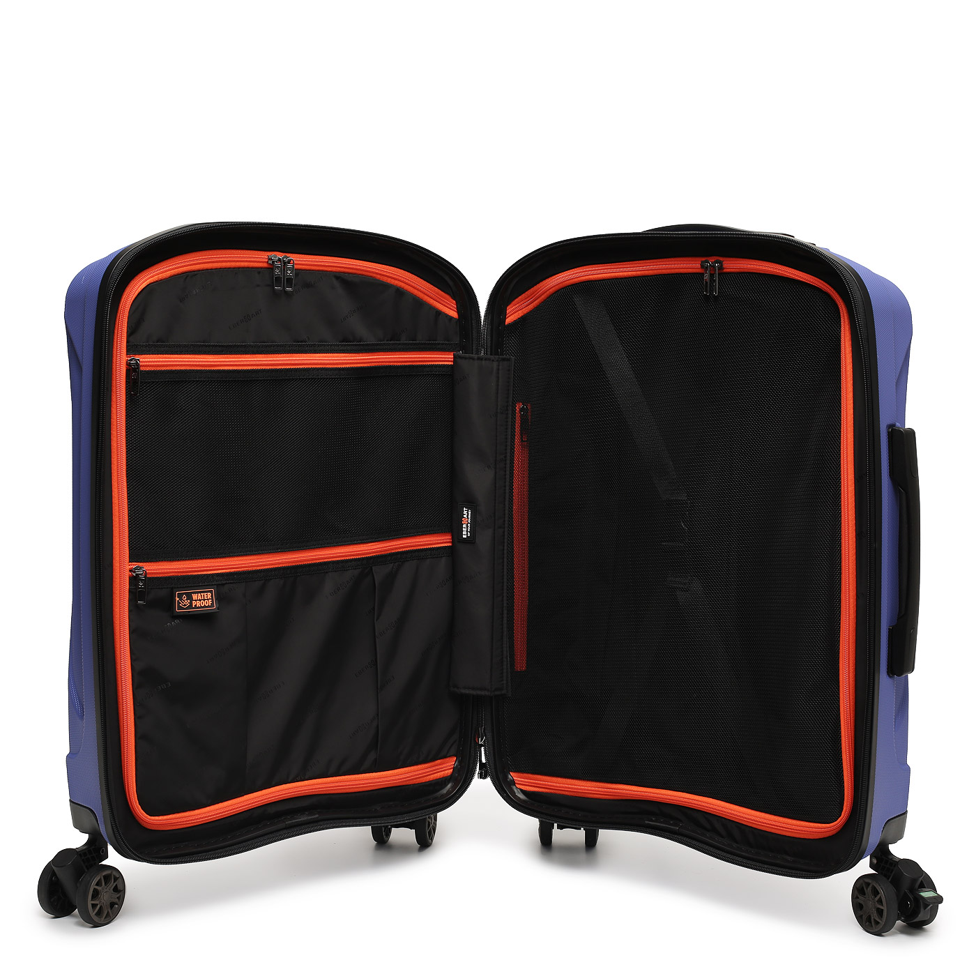 Чемодан с амортизированными колесами Eberhart Spectrum