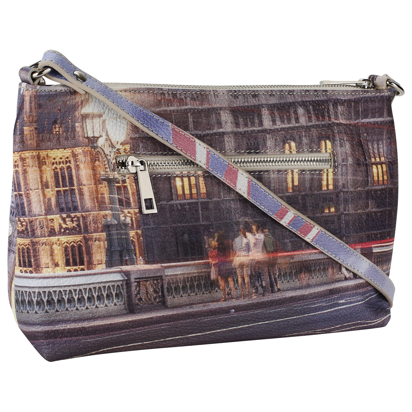 Женская сумка на молнии с кошельком Acquanegra London