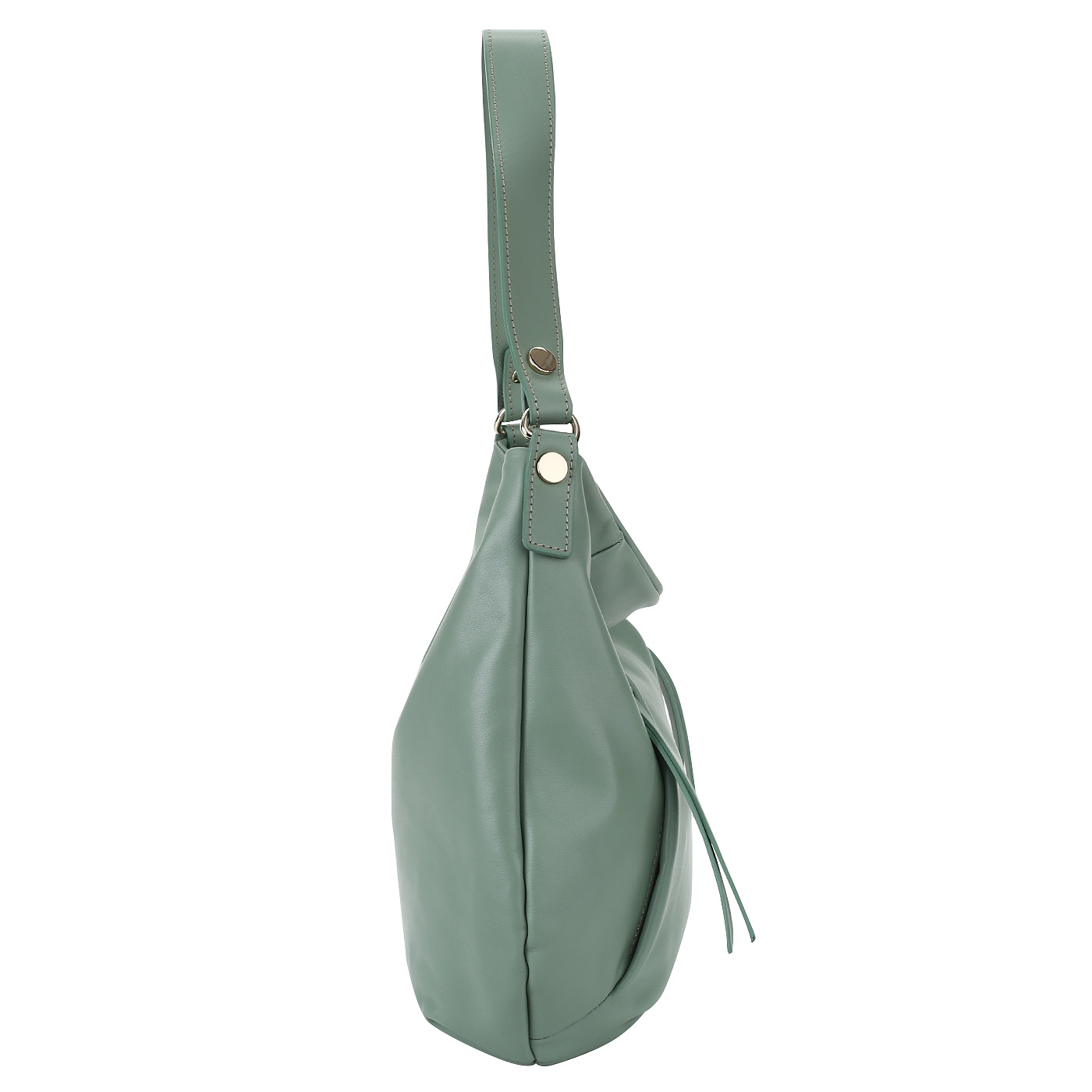 Женская сумка-хобо из кожи Ripani Lime