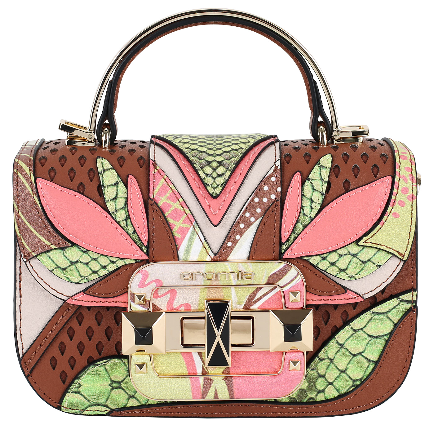 Cromia Кожаная сумка