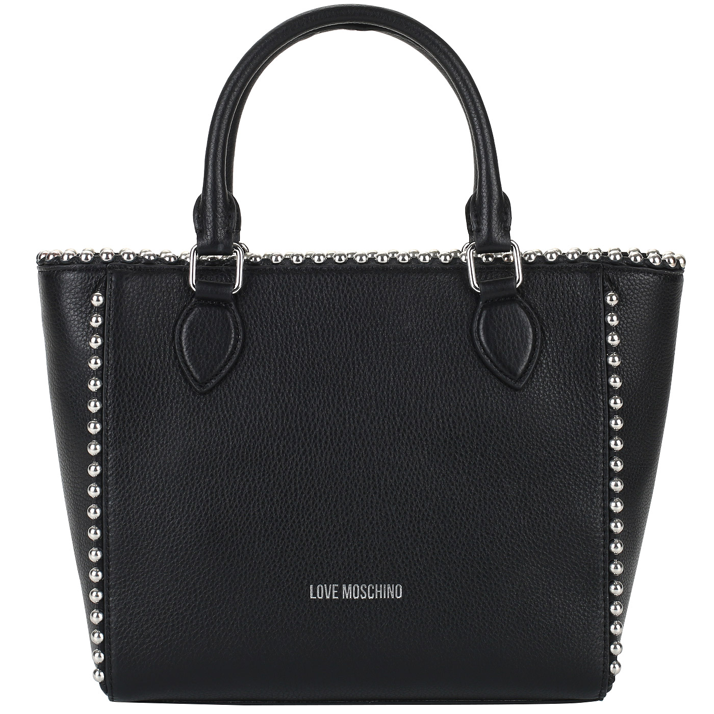 Love Moschino Женская черная сумка с декором