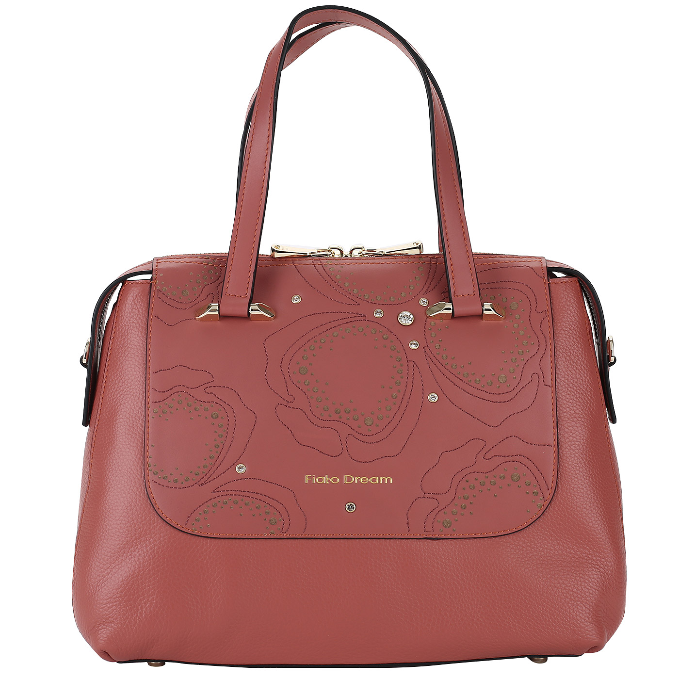 Fiato Dream Женская кожаная сумка с декором