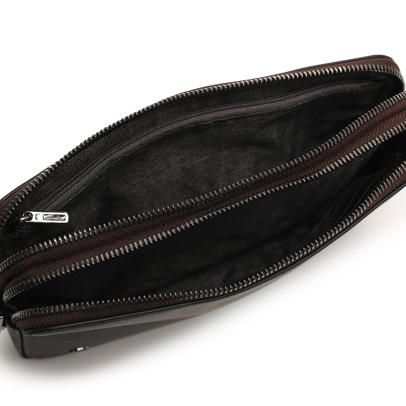 Кожаная визитка Piquadro Black square