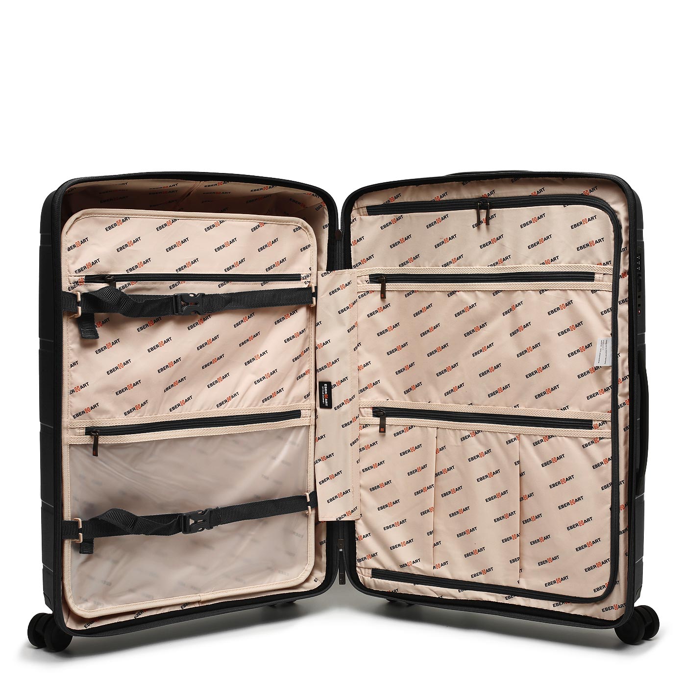 Чемодан средний M из полипропилена Eberhart Link