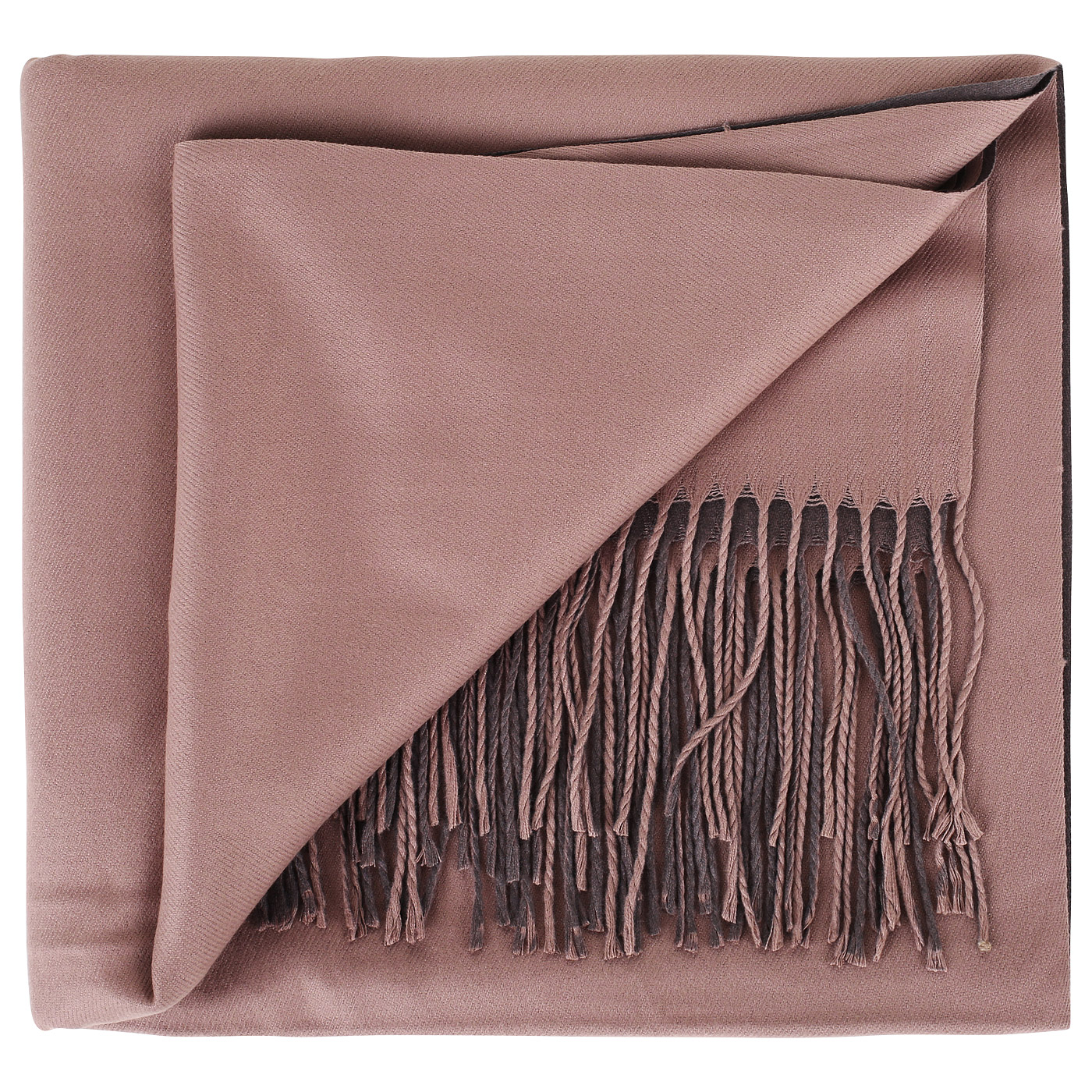 Палантин цвета шоколад Dispacci 