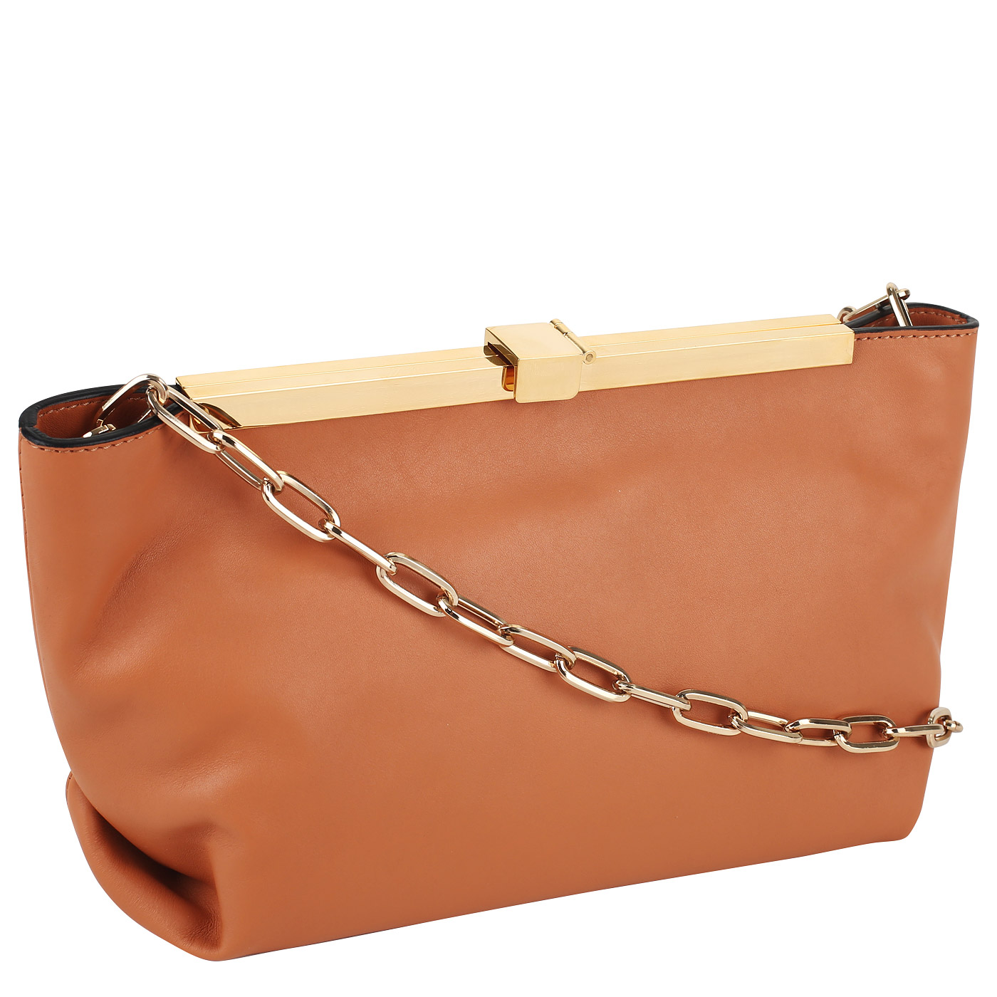 Кожаная сумка с цепочкой Gilda Tonelli Vitello