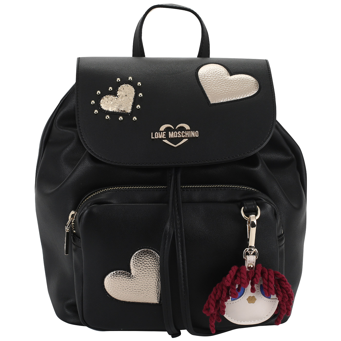 Love Moschino Черный рюкзак