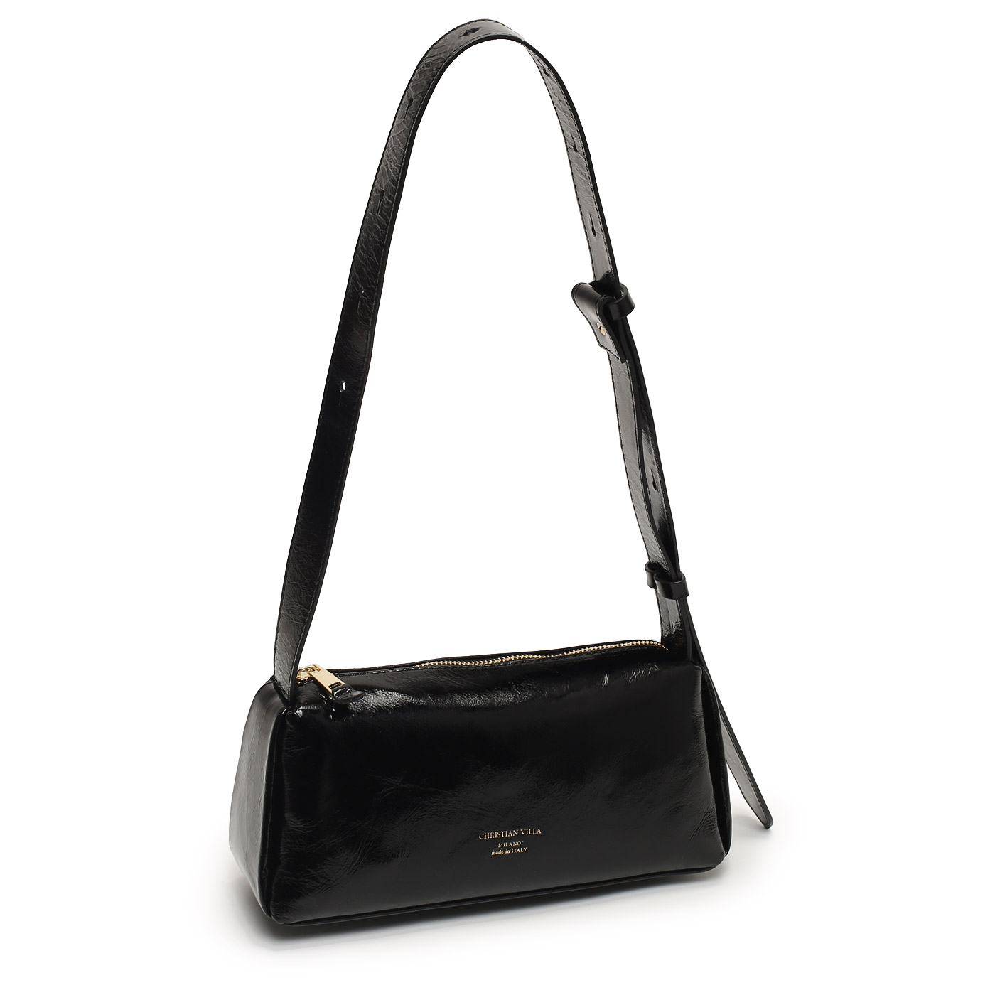 Кожаная сумка Christian Villa Athene Vernice