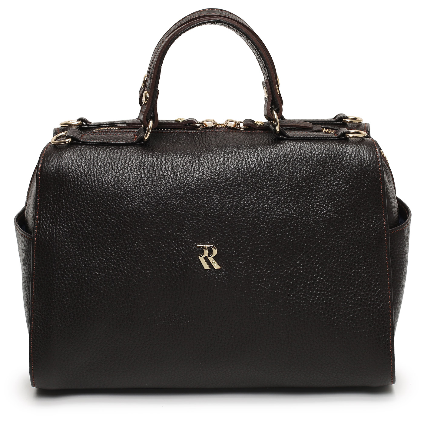 Bruno Rossi Кожаная сумка