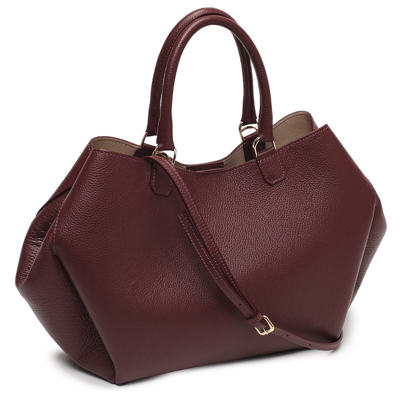 Кожаная сумка Christian Villa Peggy