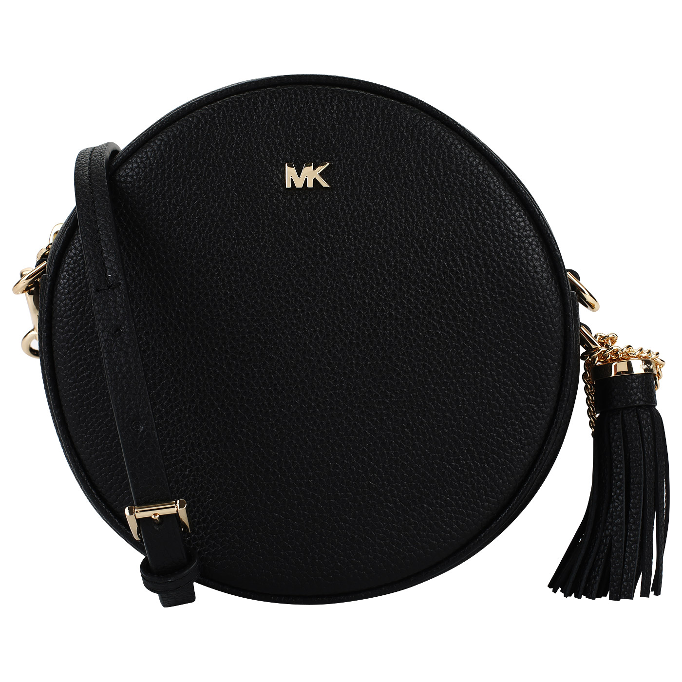Michael Kors Кожаная круглая сумочка с ремешком