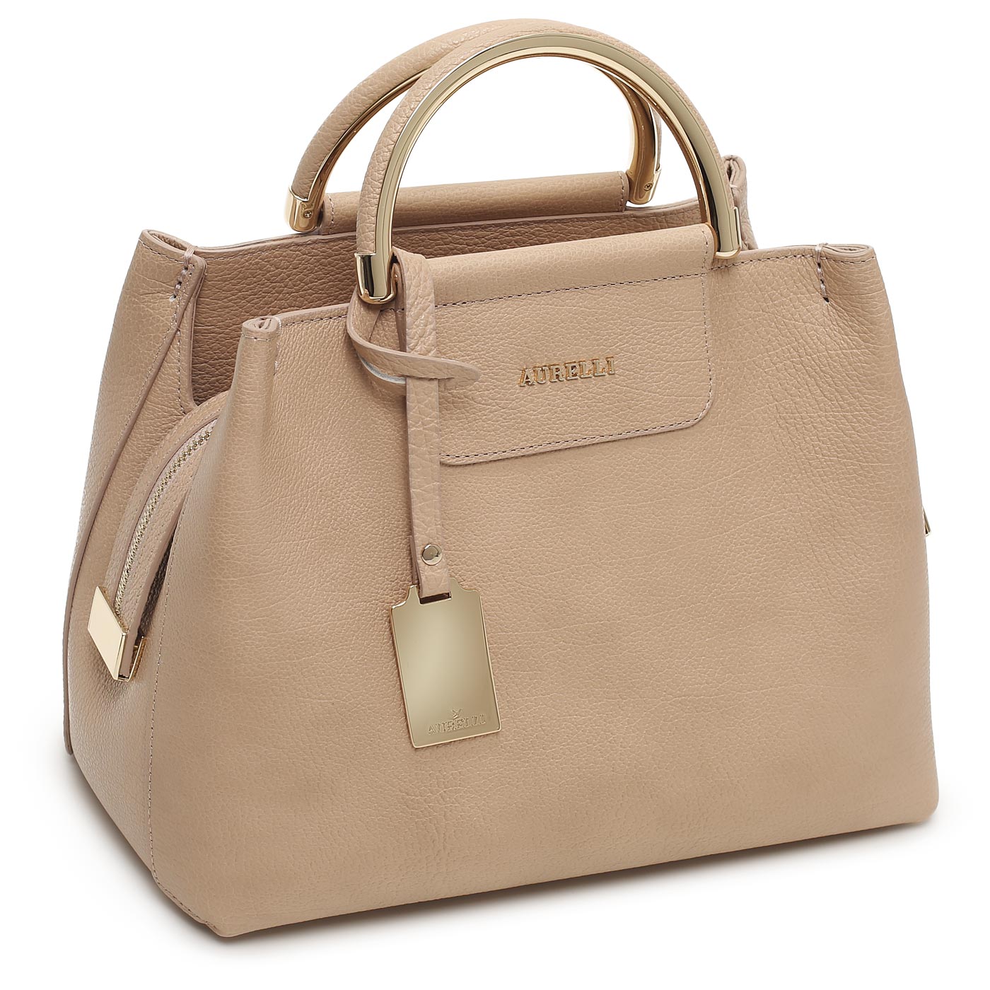 Кожаная сумка Aurelli Soft