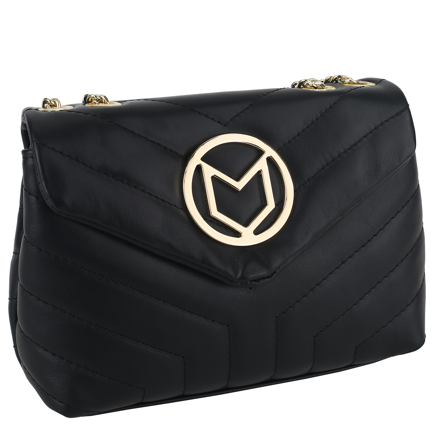 Сумка через плечо с цепочкой Marina Volpe Belen