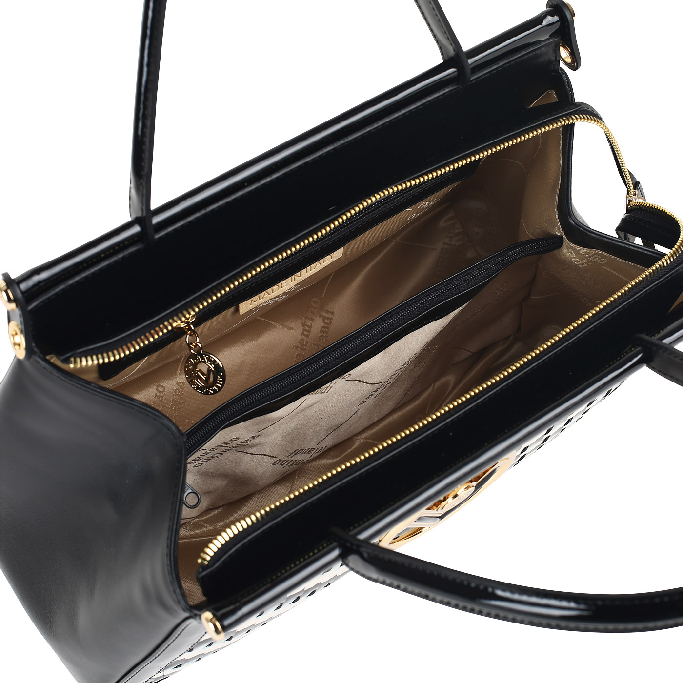 Классическая сумка на молнии Valentino Orlandi 