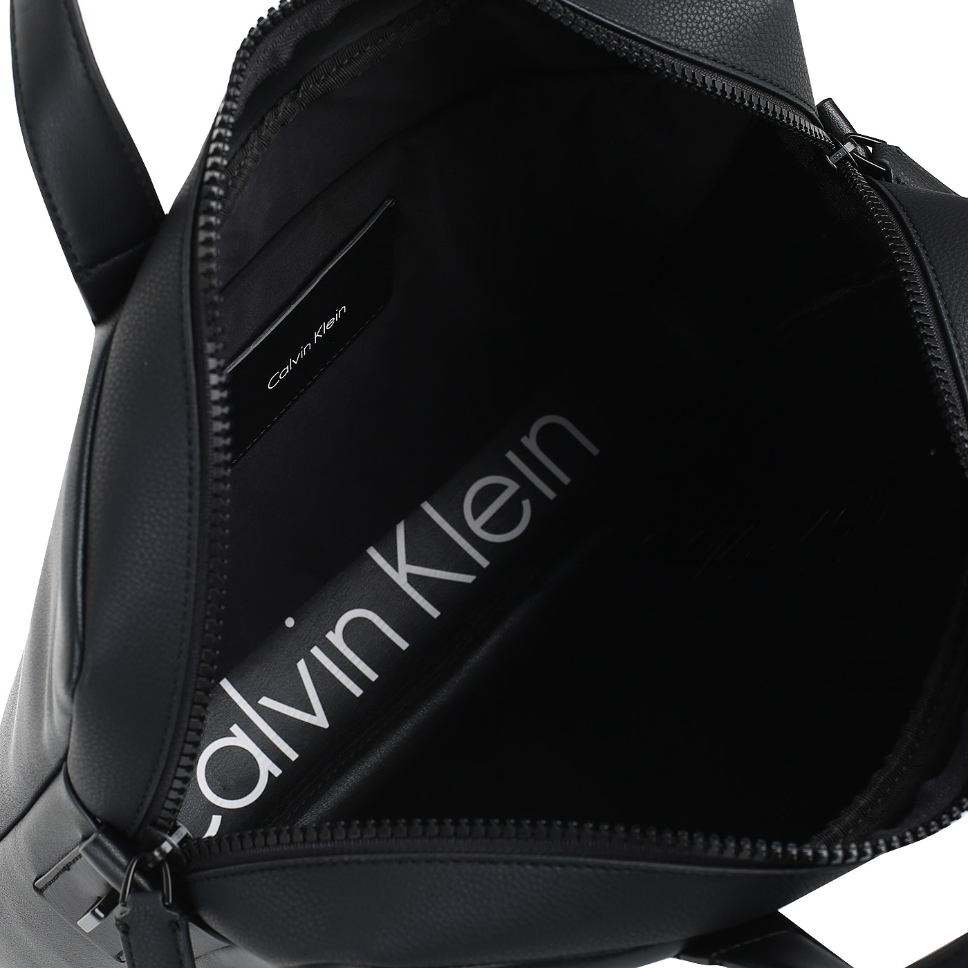 Мужская деловая сумка черного цвета Calvin Klein Jeans Elivated Logo