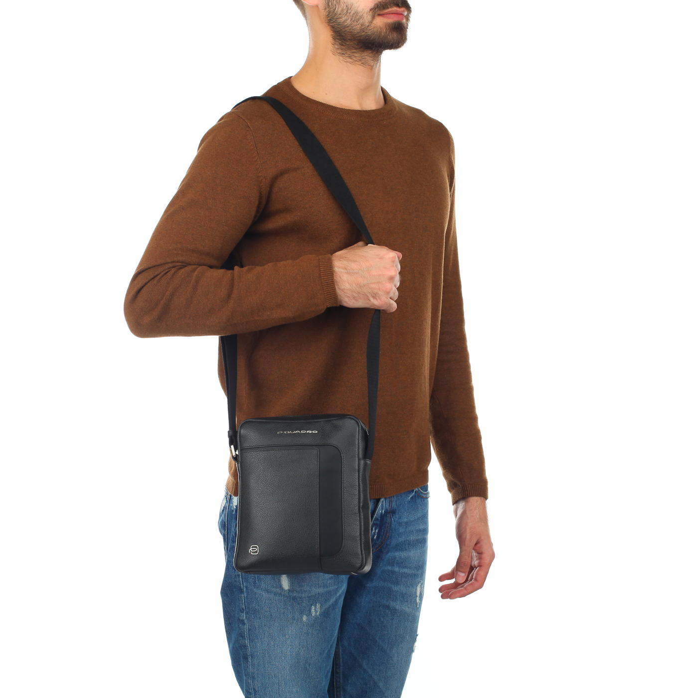 Мужская сумка-планшет из кожи Piquadro Pan