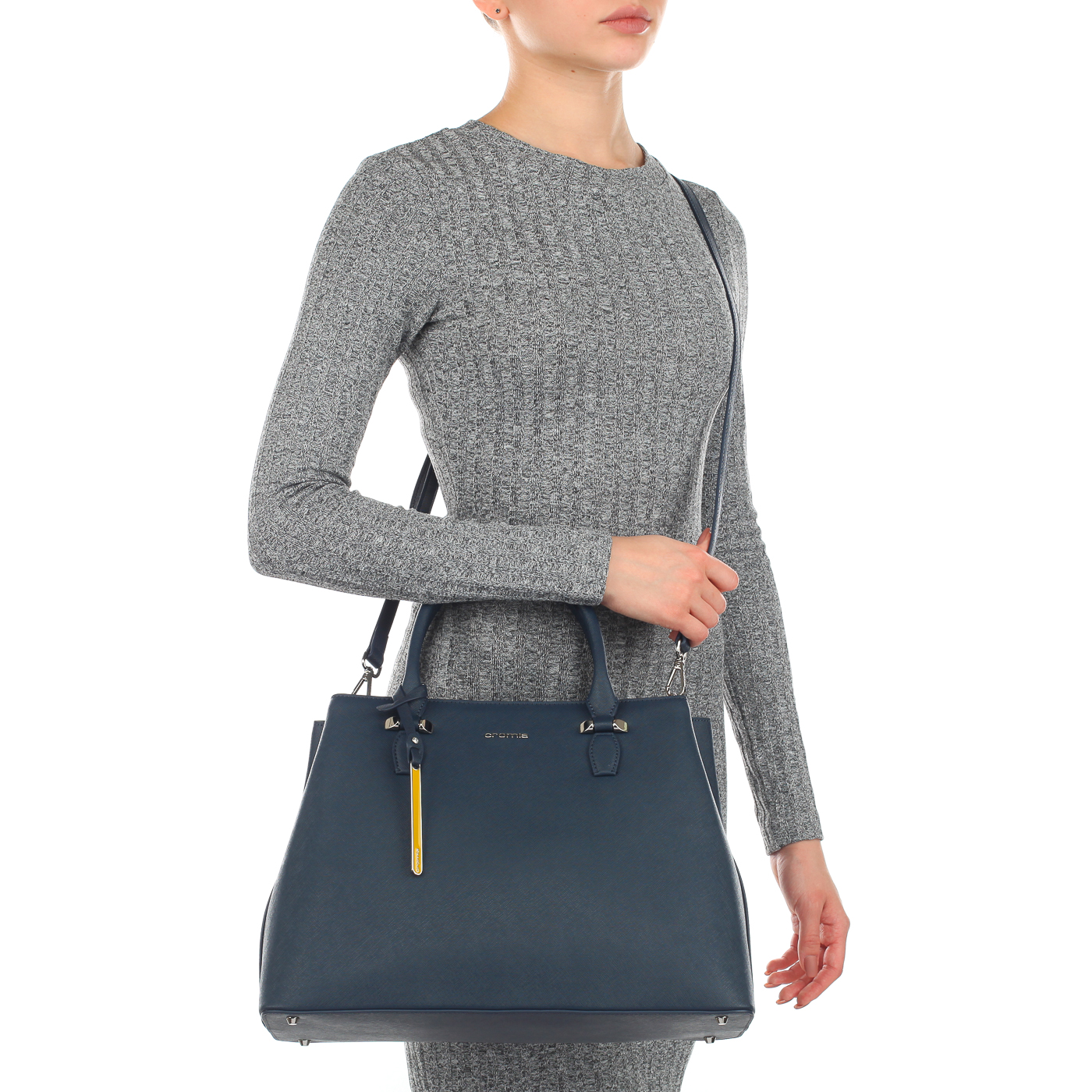 Женская сумка из натурального сафьяна Cromia Perla