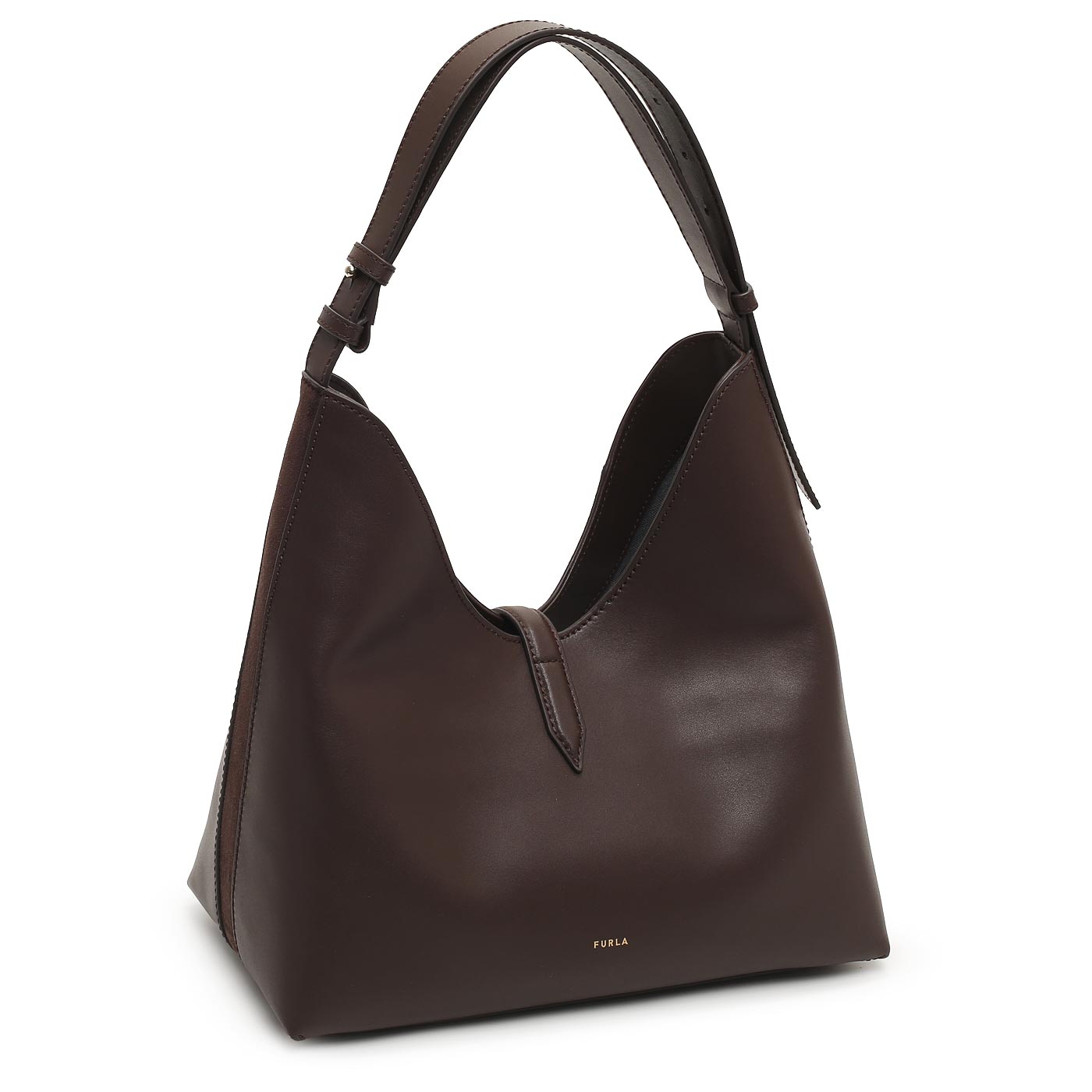 Кожаная сумка Furla Goccia