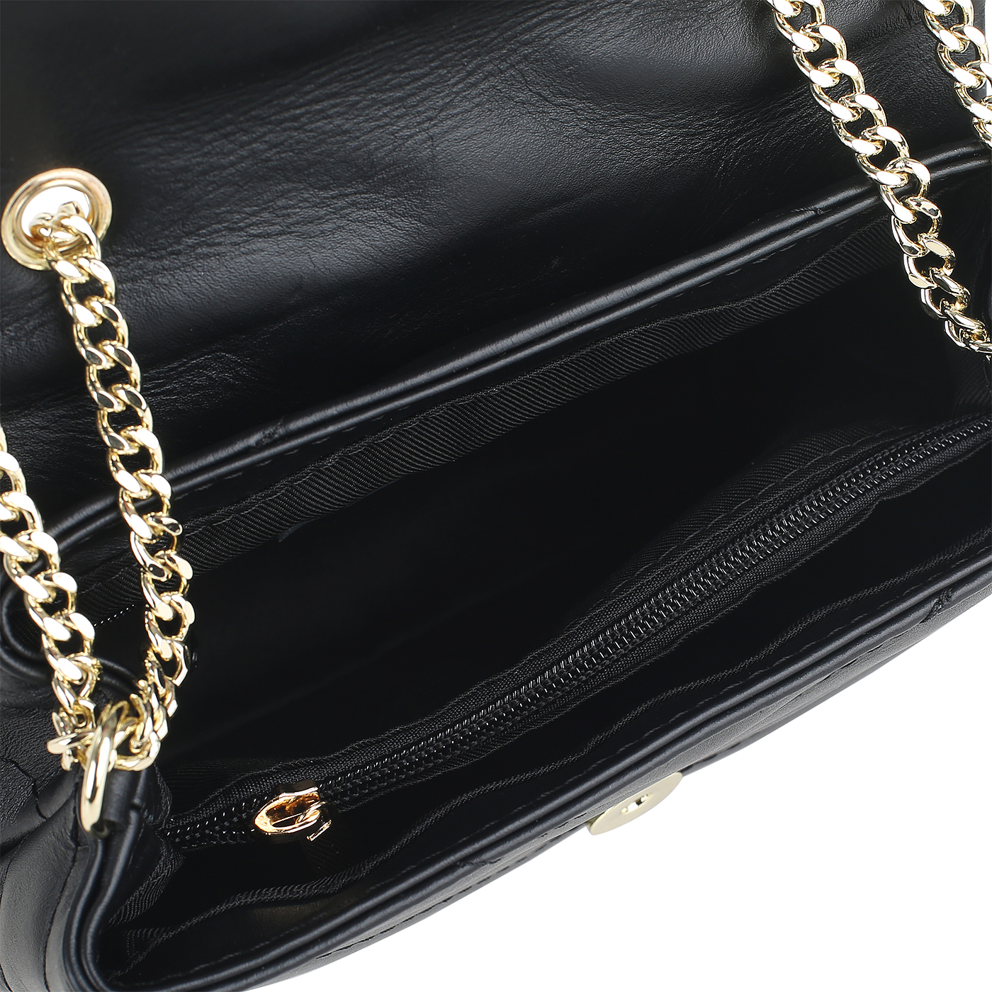 Сумка через плечо с цепочкой Marina Volpe Belen