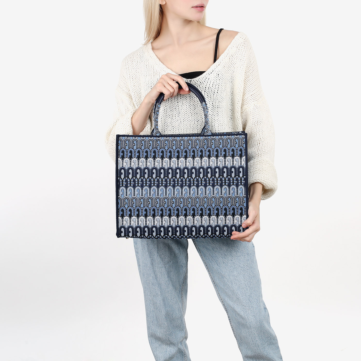 Текстильная сумка Furla Opportunity