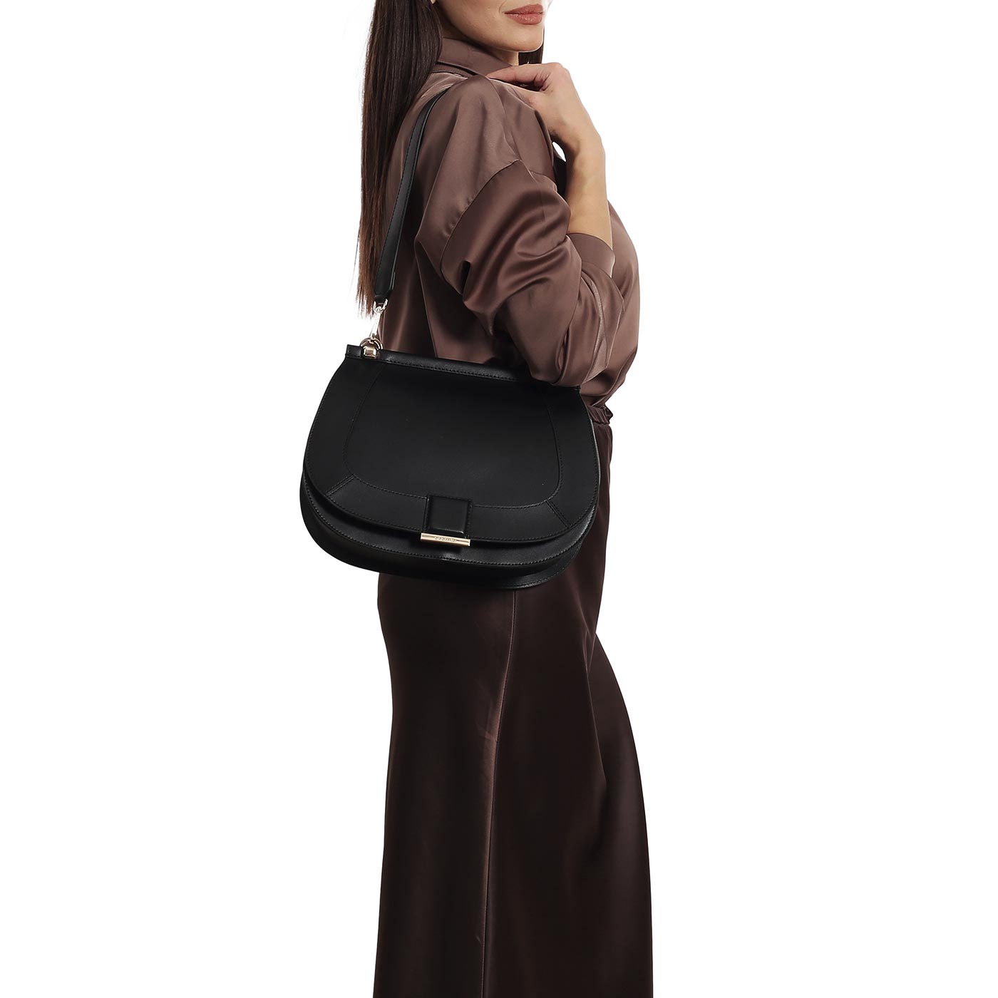 Кожаная сумка Cromia Marika