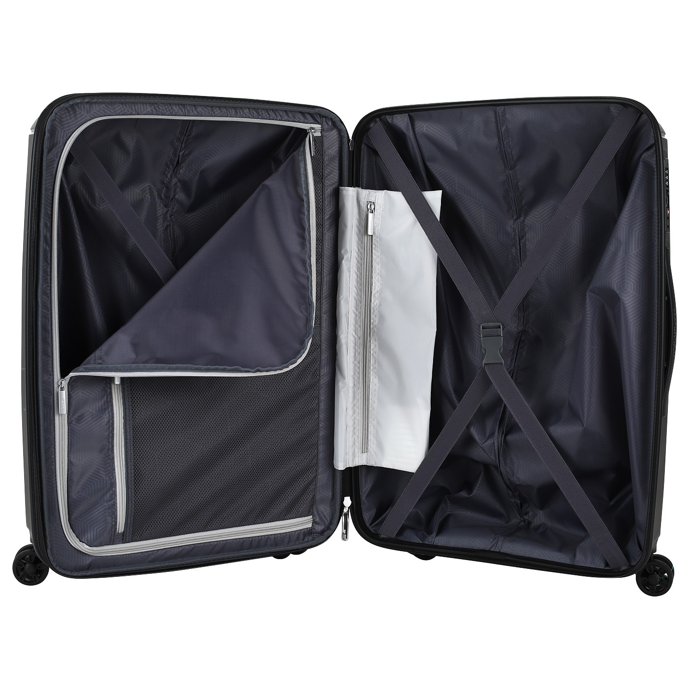 Чемодан средний M из полипропилена с кодовым замком American Tourister Sunside
