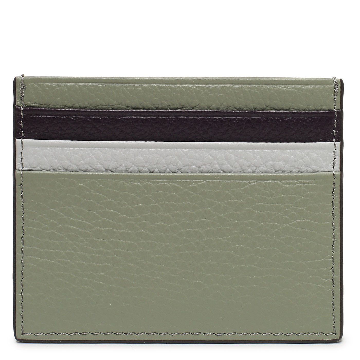 Кожаная визитница Coccinelle Metallic Tricolor