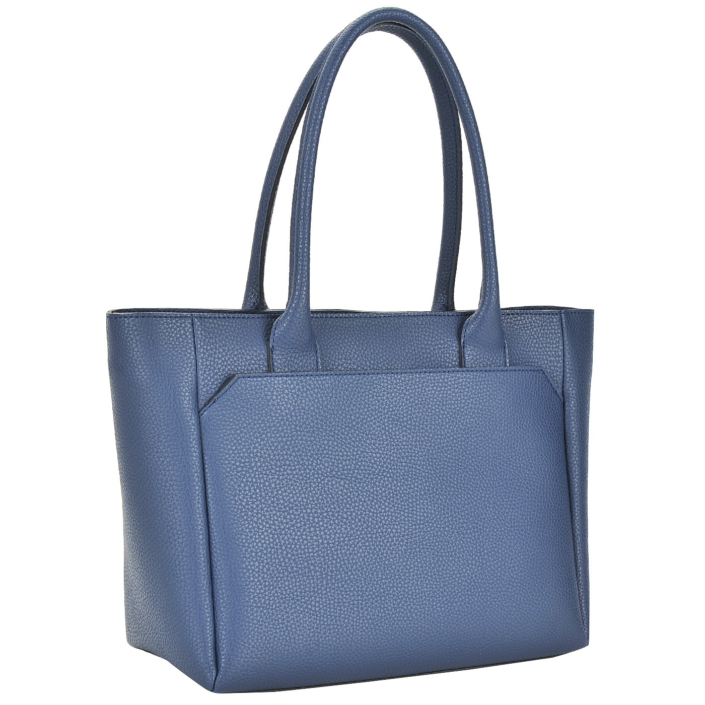 Вместительная сумка синего цвета Chatte 