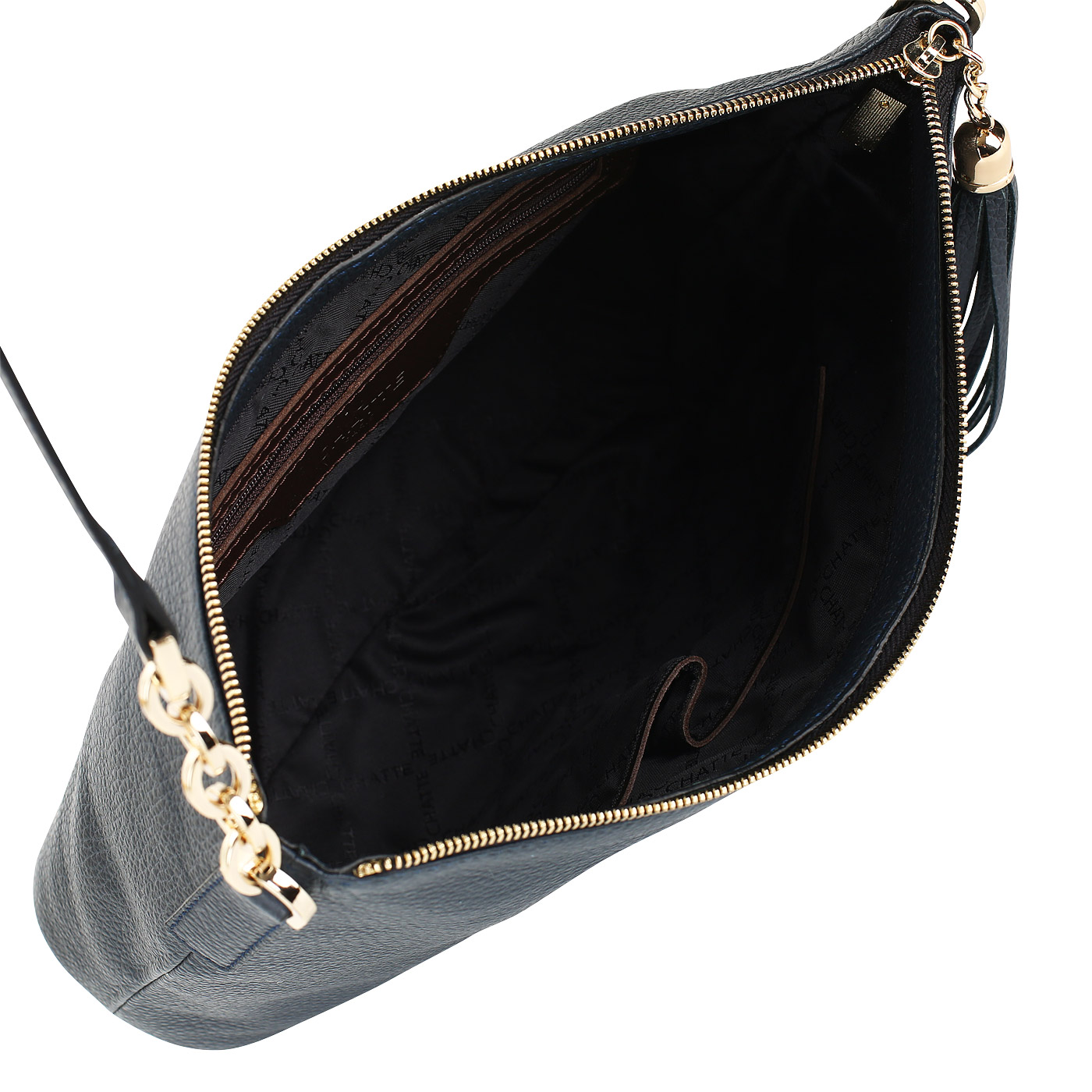Женская кожаная сумка с плечевым ремешком Chatte 
