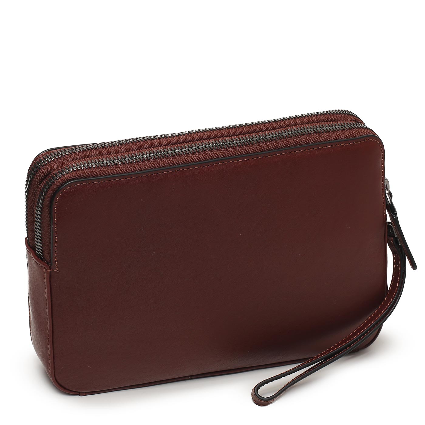 Кожаная визитка Piquadro Black square