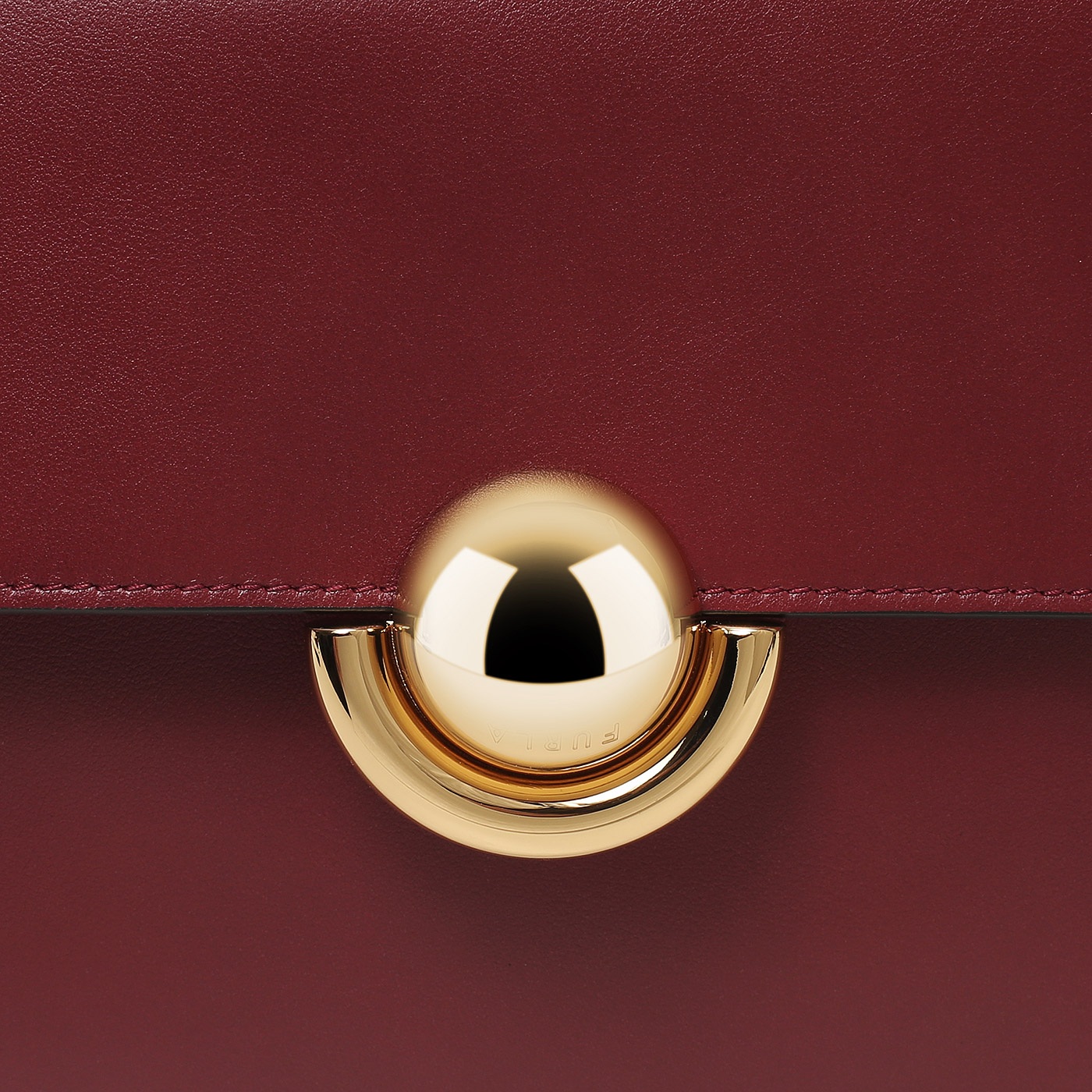 Кожаная сумка Furla Domus