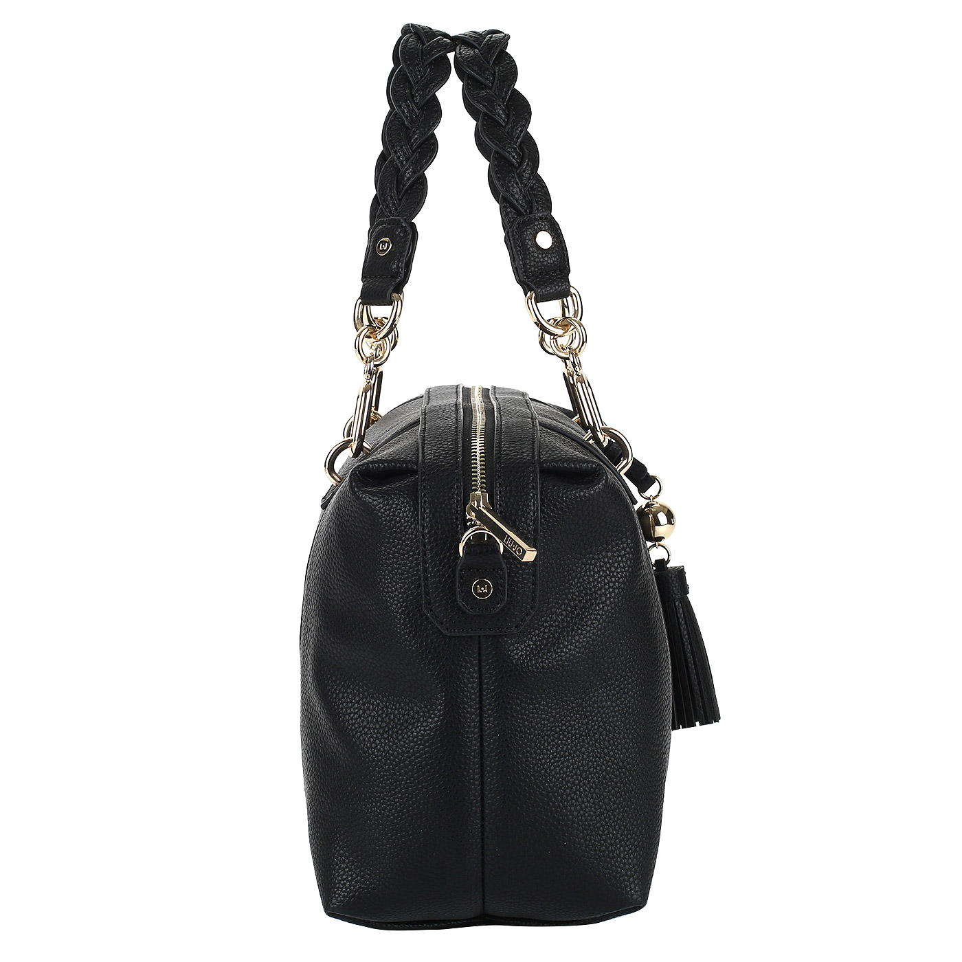 Женская черная сумка на молнии Liu Jo Arizona