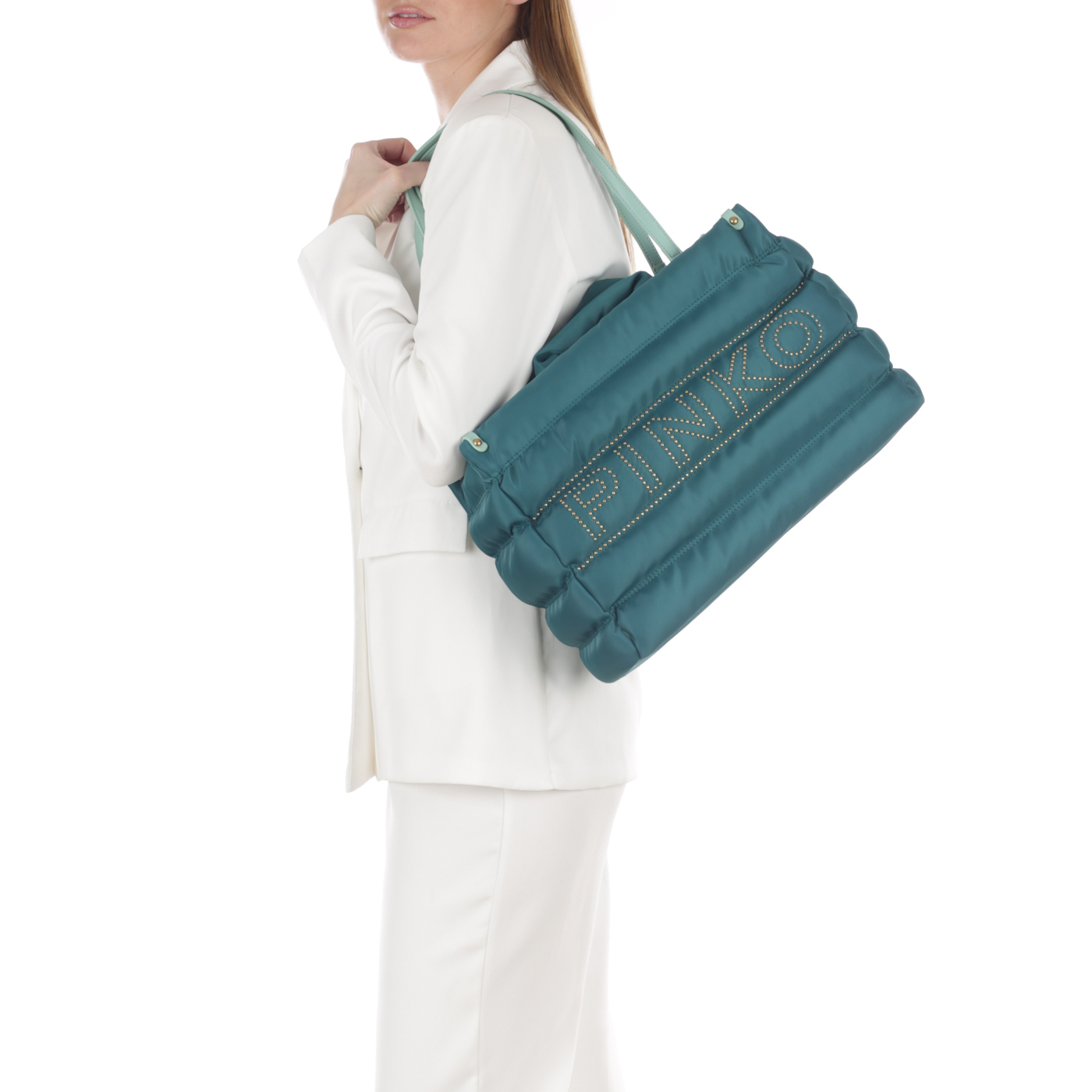 Стеганая сумка Pinko Shopper